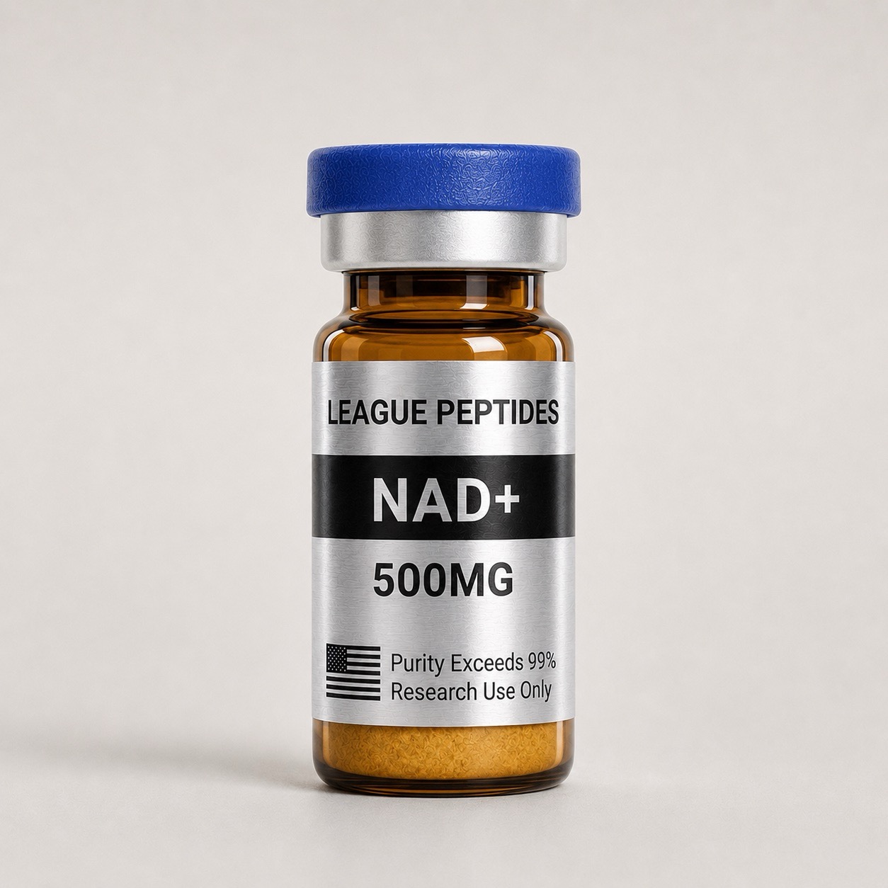NAD+ research peptide vial