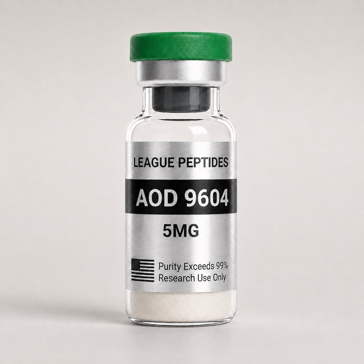 AOD-9604 research peptide vial