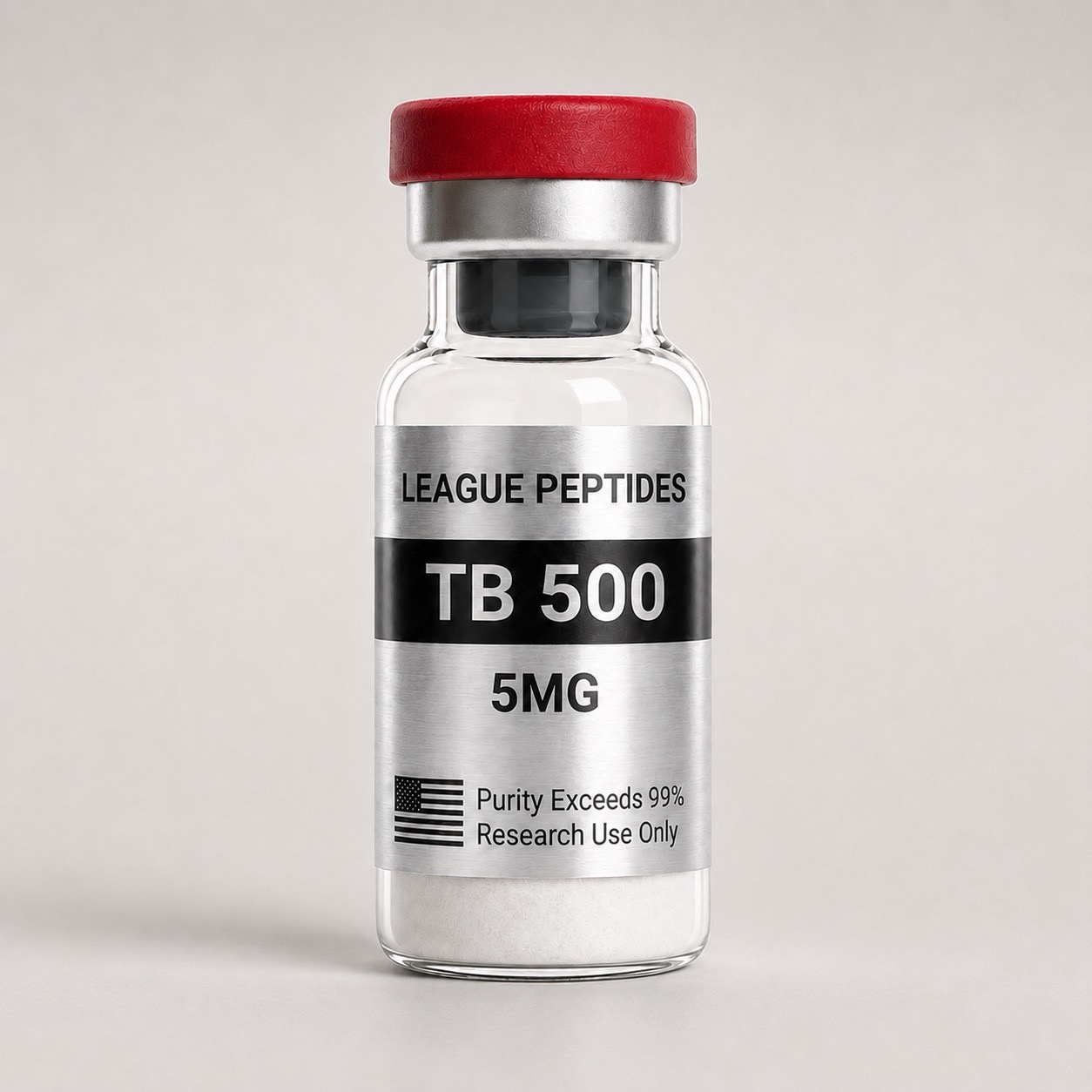 TB-500 research peptide vial